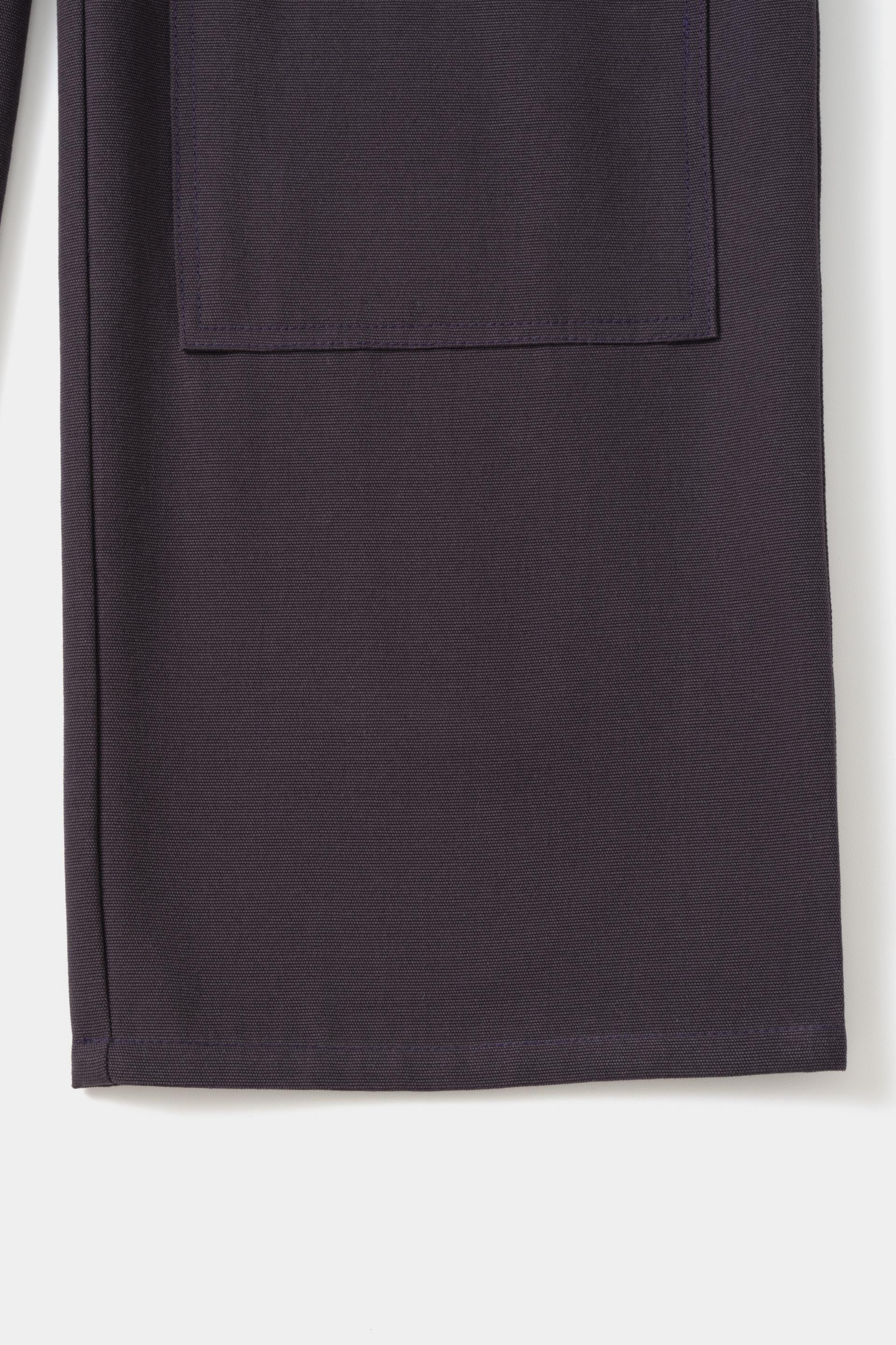 [KANGJUNGSEOK] DOUBLE KNEE PANTS Deep dark purple