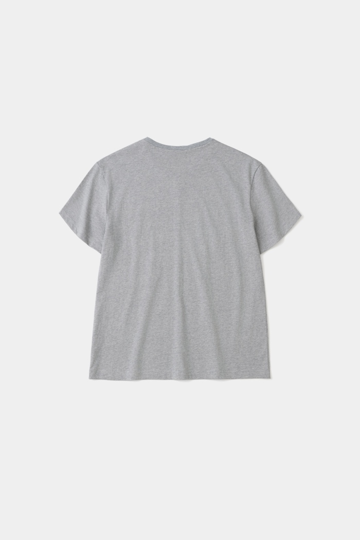 [KANGJUNGSEOK] PERMANENT FOR EVERYONE T-SHIRTS GREY