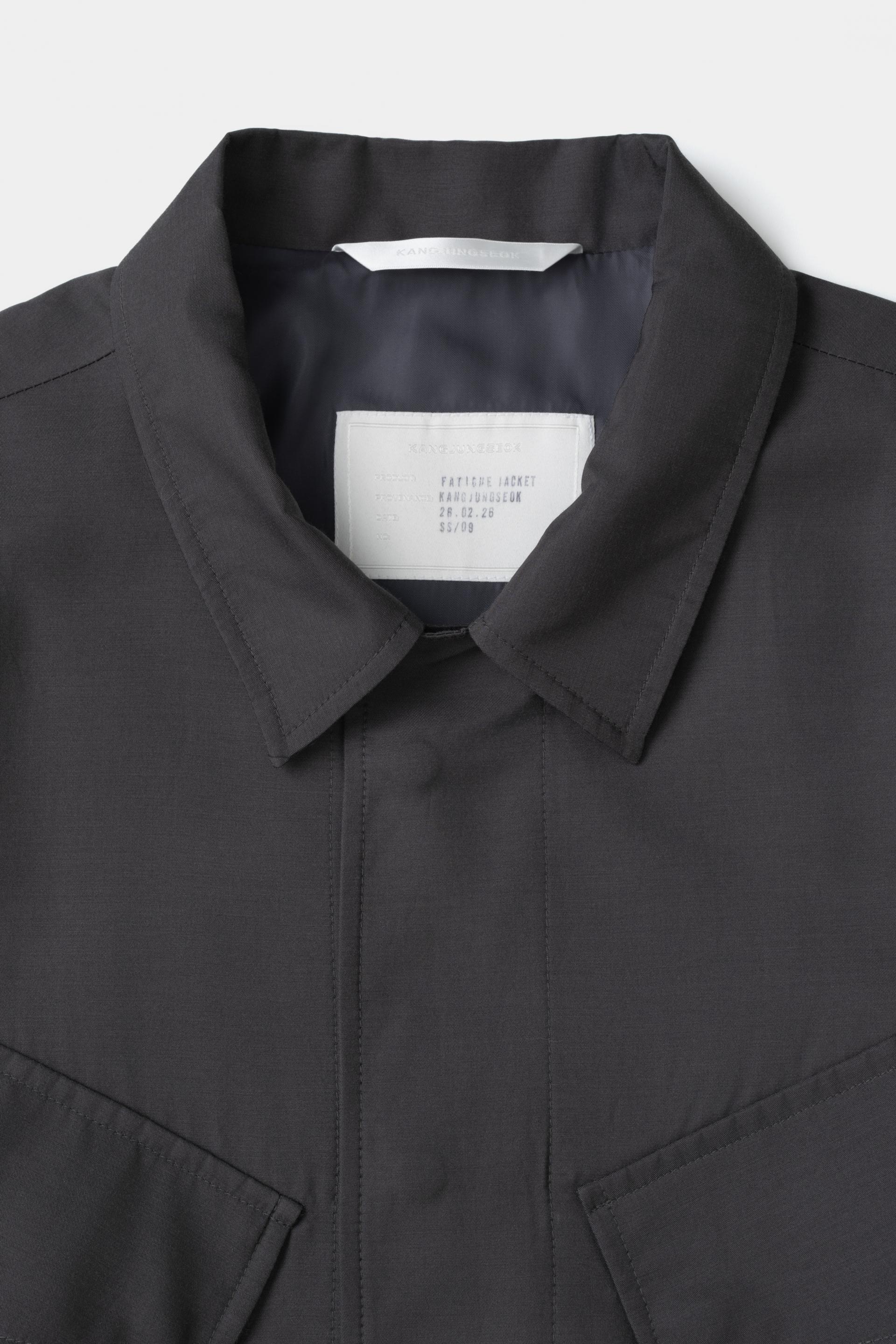 [KANGJUNGSEOK] FATIGUE JACKET GREY
