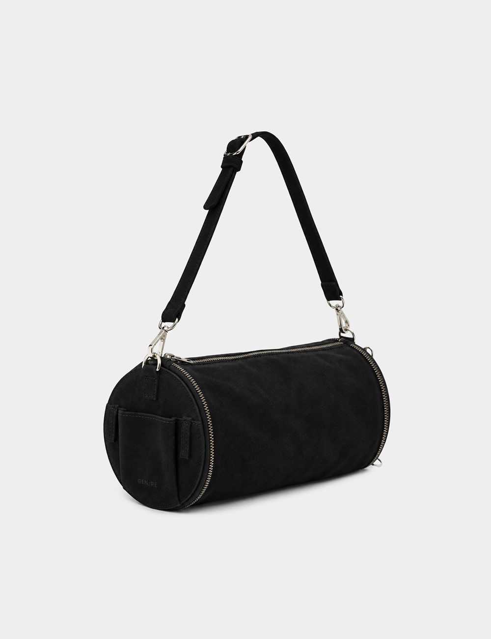 [GEN:RE] Archive Trouser Round Bag Black