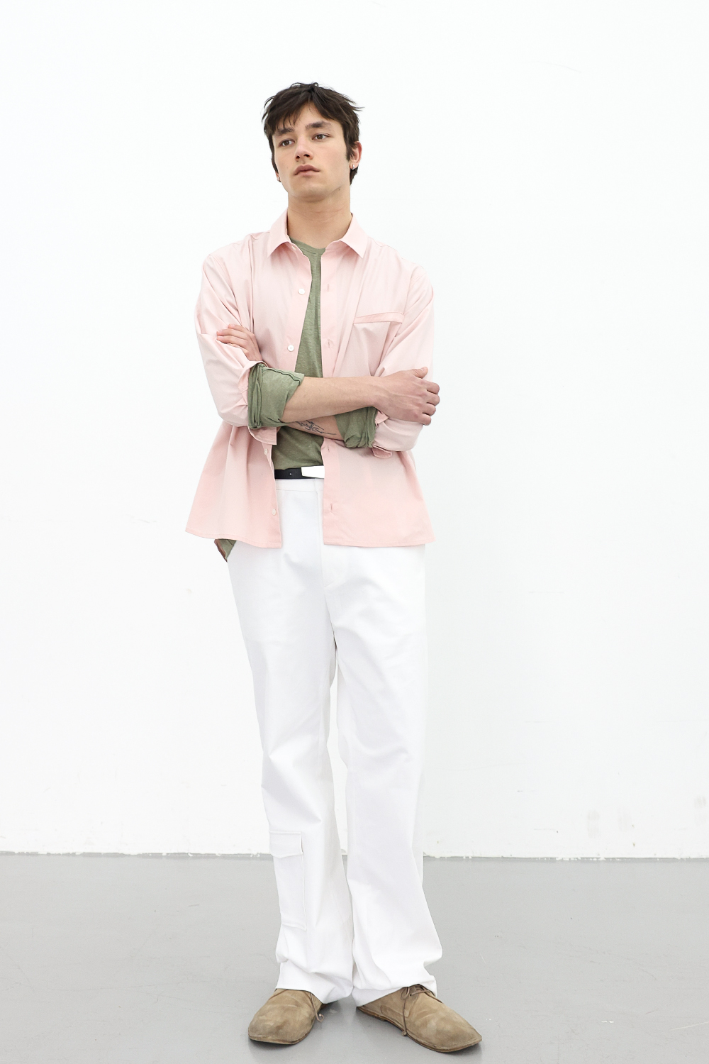 [ANYTIME LOREAK] FREESIA BLOOM SHIRT - PINK