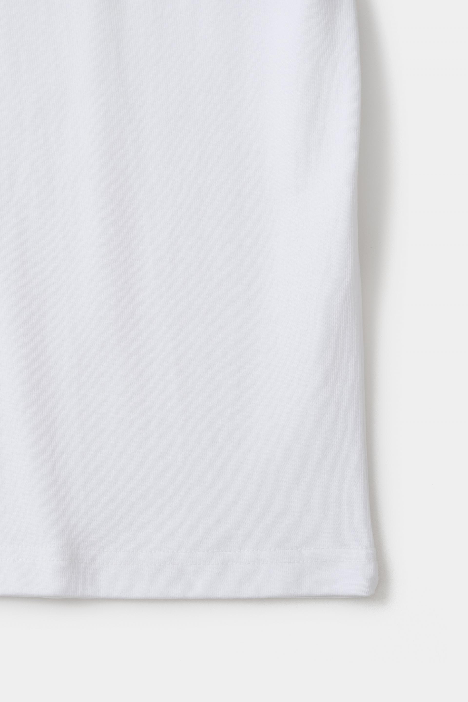 [103MONSIEUR] Balance T-shirts White