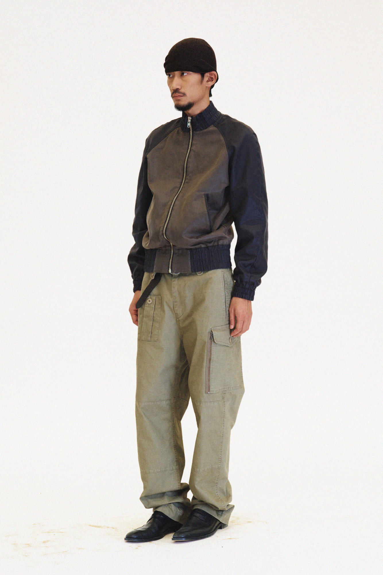 [SURFACE EDITION]WASHED COMBAT TROUSERS BEIGE