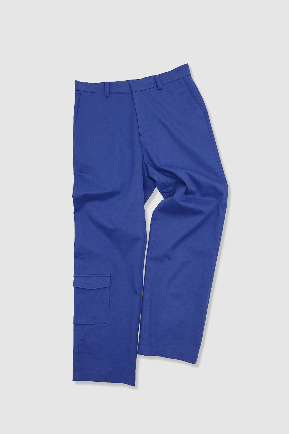 [ANYTIME LOREAK] POPPY WIDE COTTON PANTS - BLUE