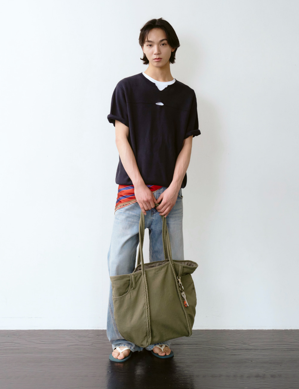 [GEN:RE] Archive Trouser Bag Khaki