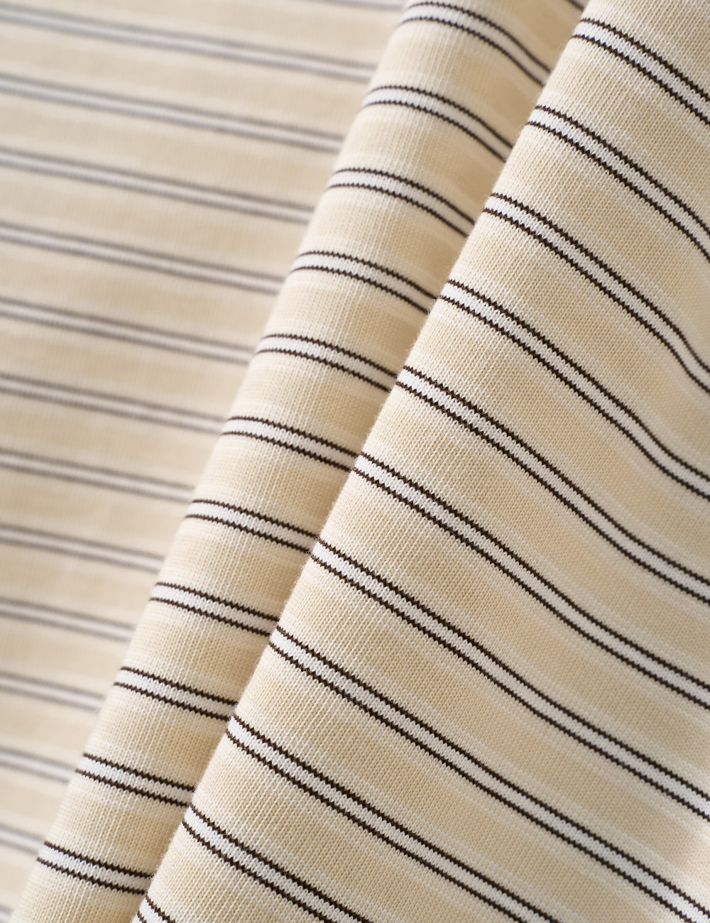 [GEN:RE] Any Way Pique Shirt Cream