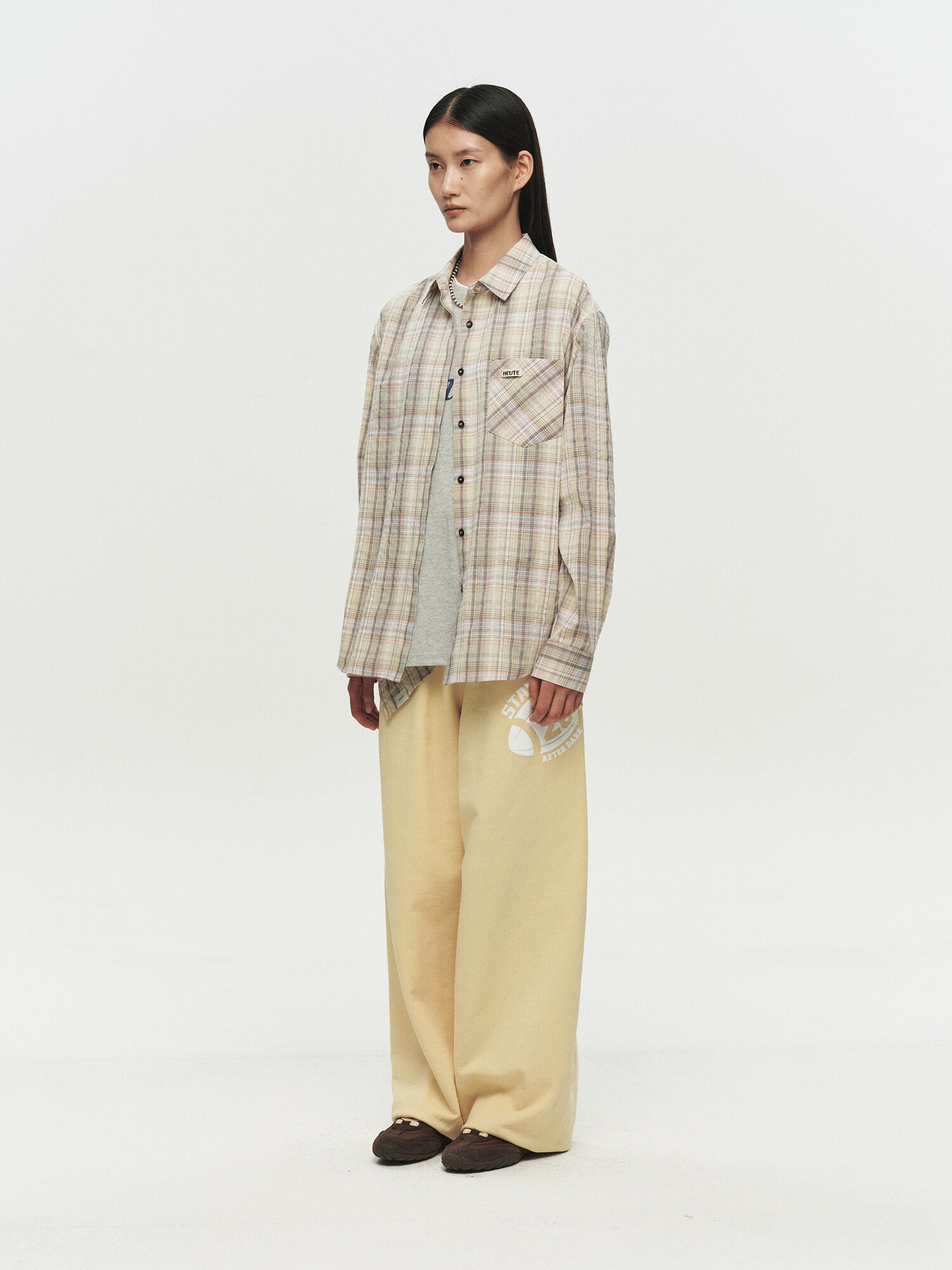 [HEUTE] STAY UP SWEATPANTS (YELLOW)