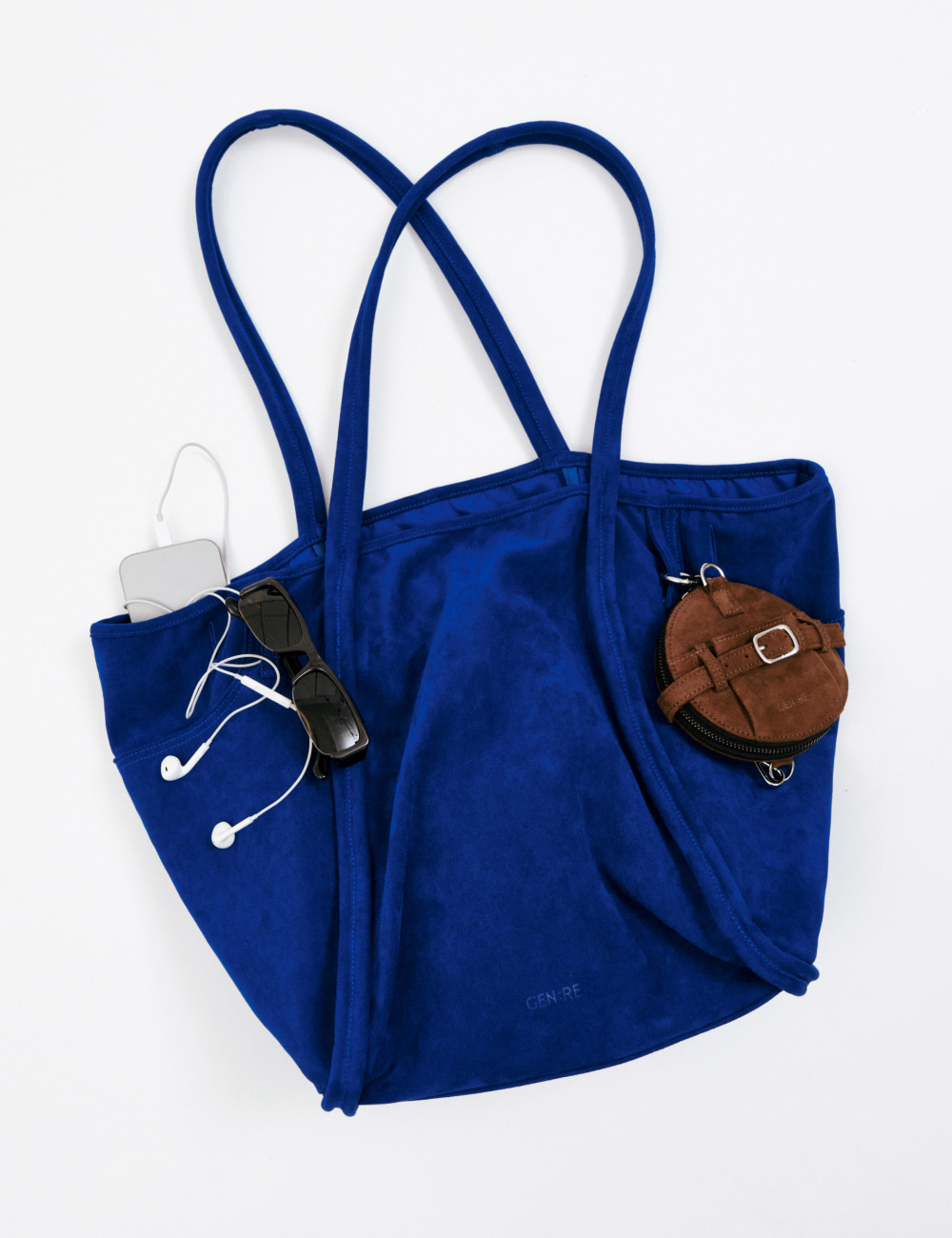 [GEN:RE] Archive Trouser Round Bag Brown