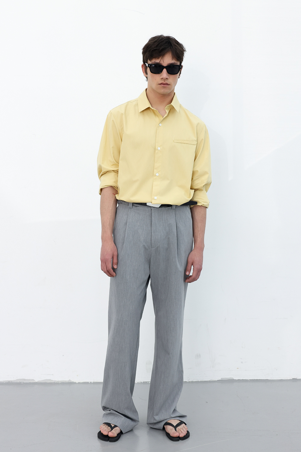 [ANYTIME LOREAK] FREESIA BLOOM SHIRT - YELLOW