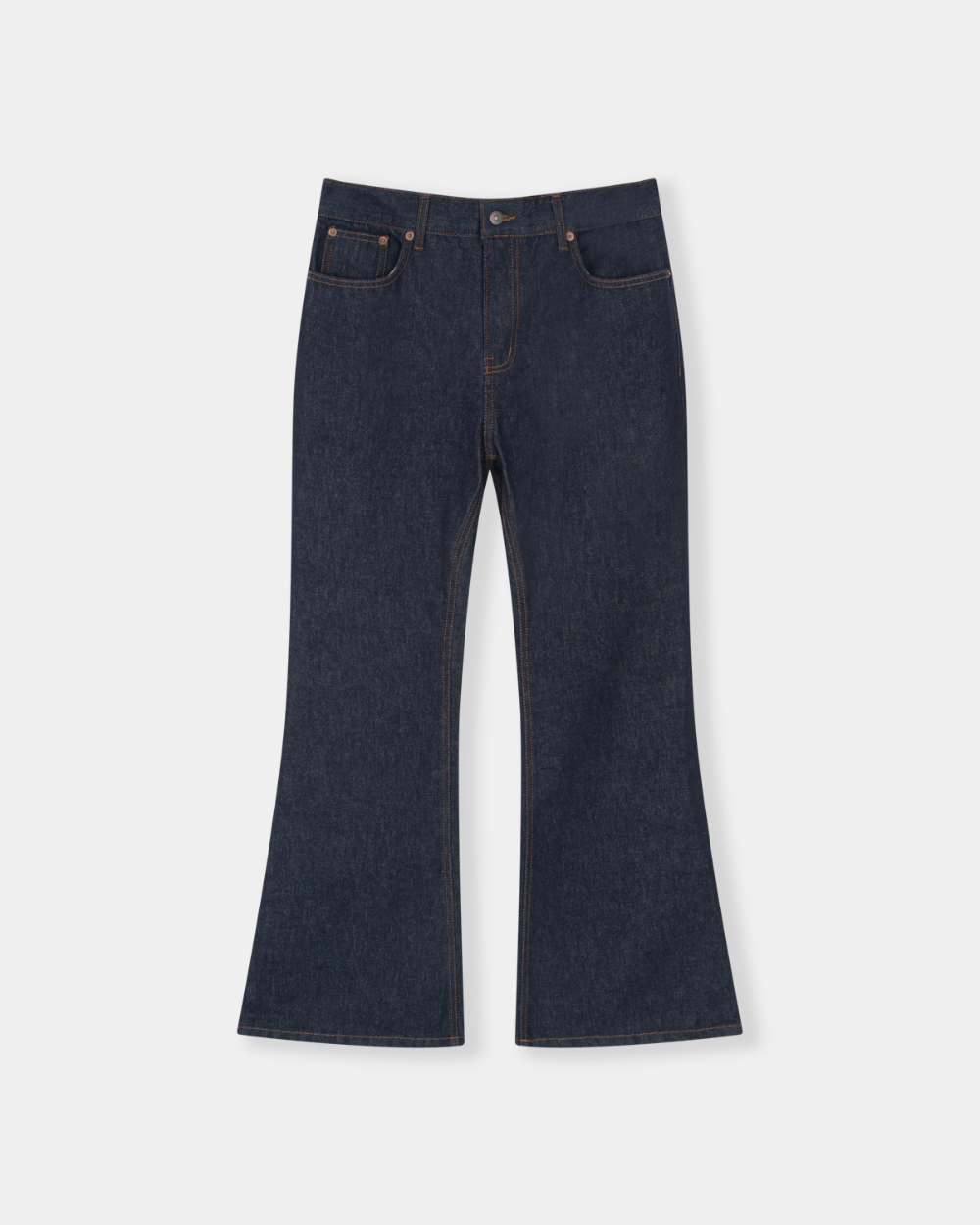 [kineto] Classic Selvedge Flare Denim Pants_Indigo Blue