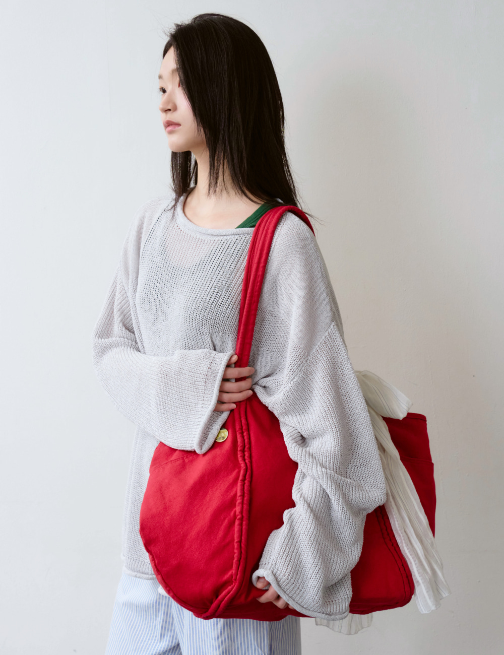 [GEN:RE] Archive Trouser Bag Red