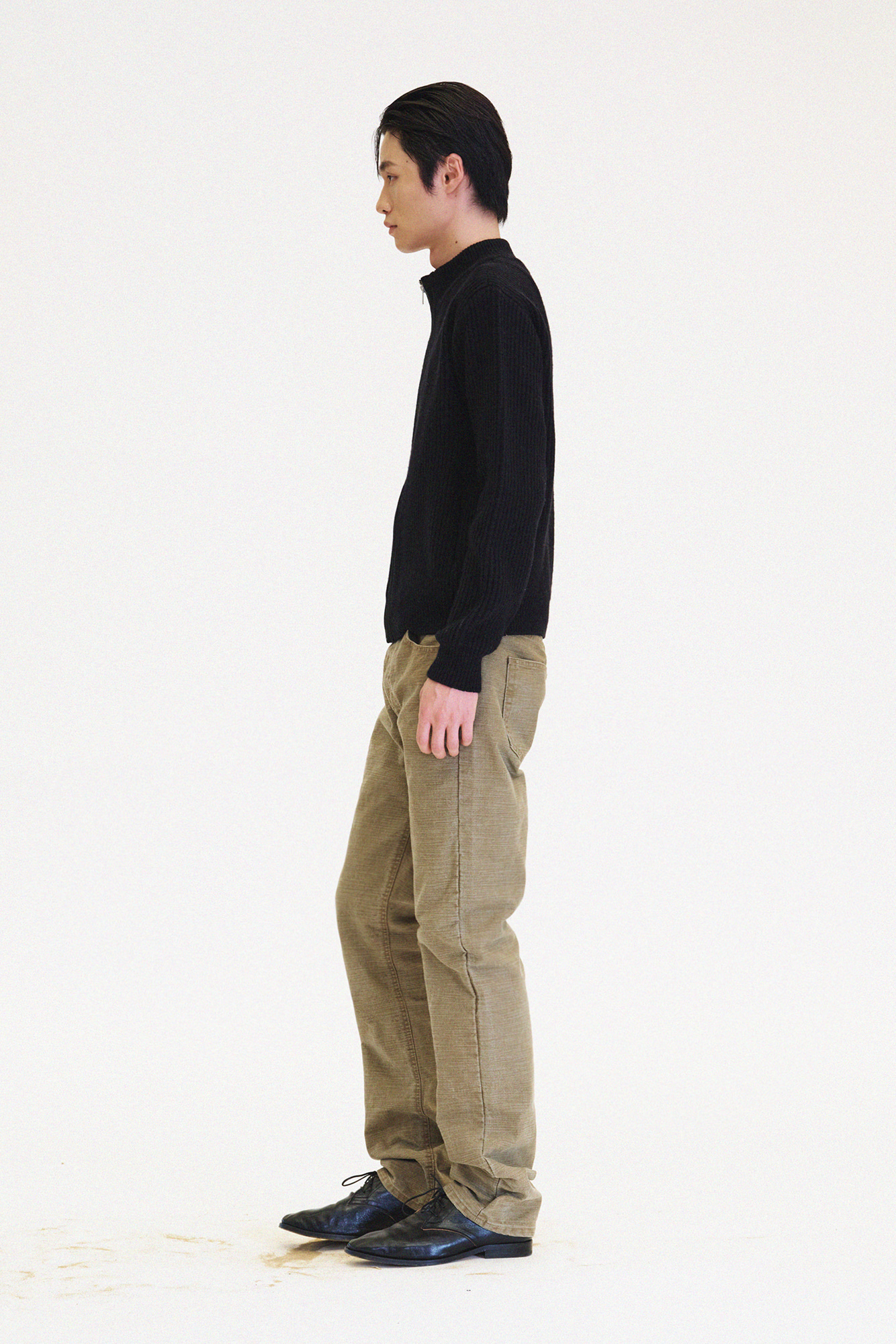[SURFACE EDITION] HARD SLUB STRAIGHT PANTS BEIGE