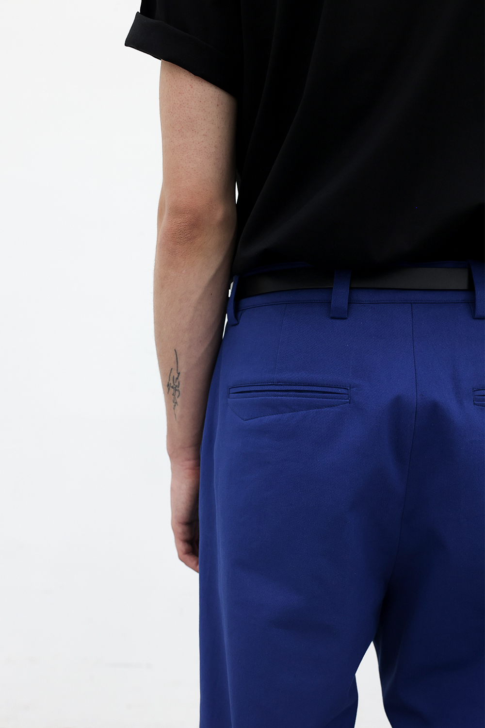 [ANYTIME LOREAK] POPPY WIDE COTTON PANTS - BLUE