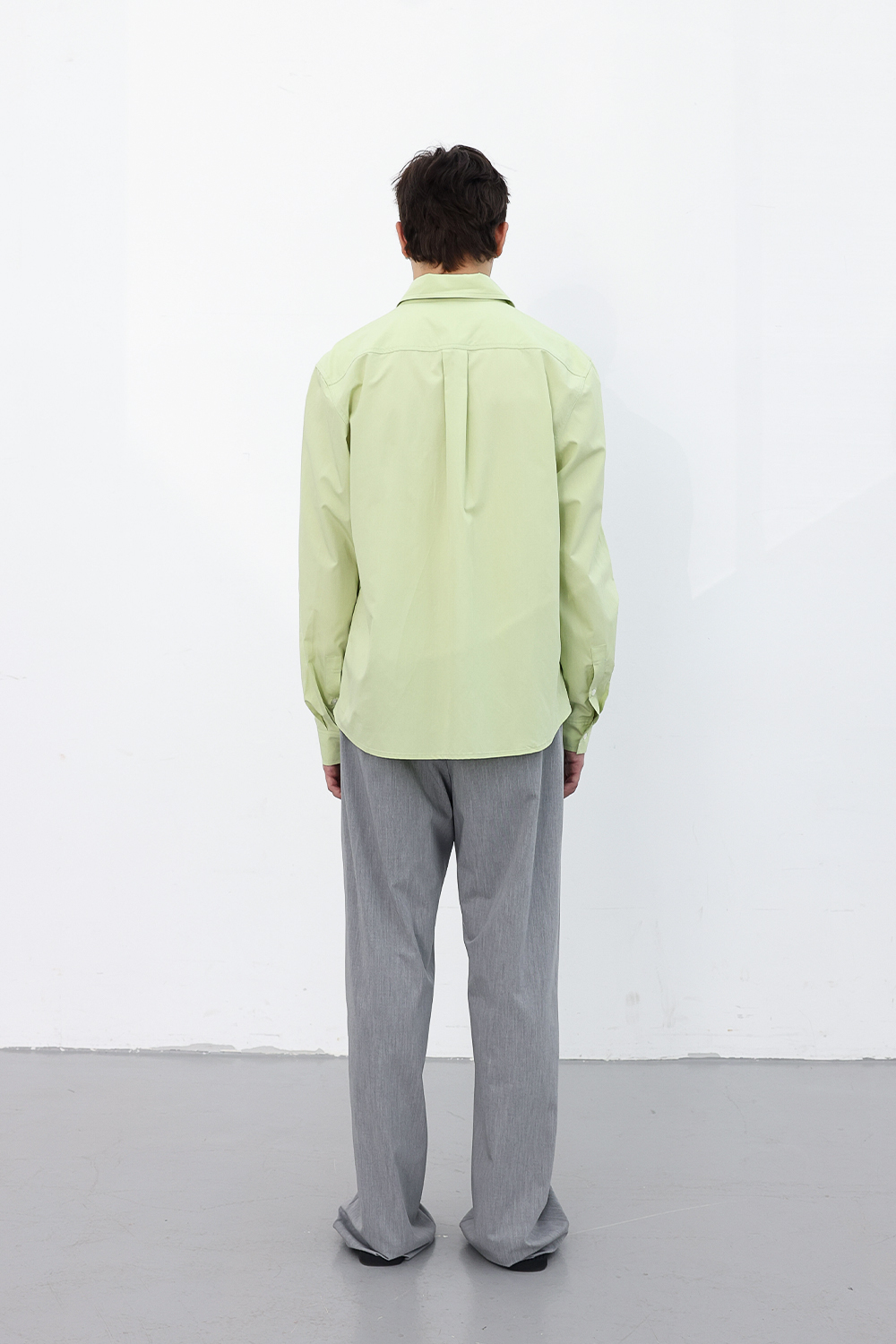 [ANYTIME LOREAK] FREESIA BLOOM SHIRT - LIME