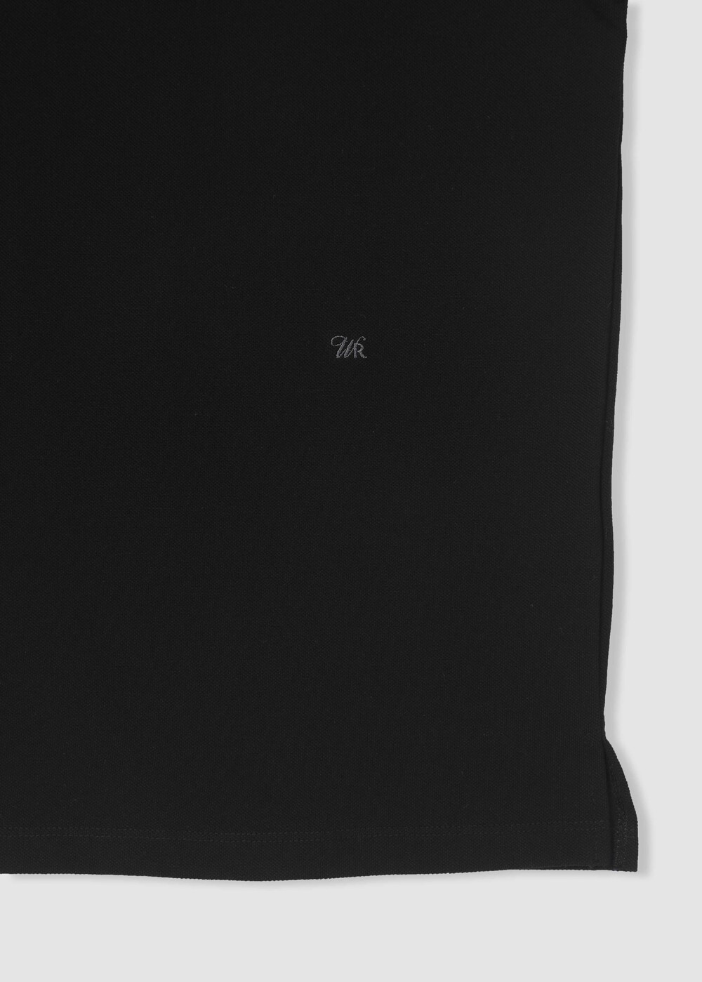 [WINDER] CLASSIC PIQUE TOP - BLACK
