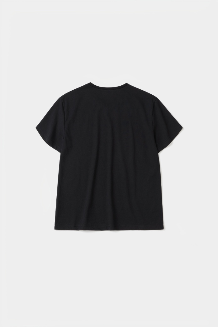[KANGJUNGSEOK] PERMANENT FOR EVERYONE T-SHIRTS BLACK