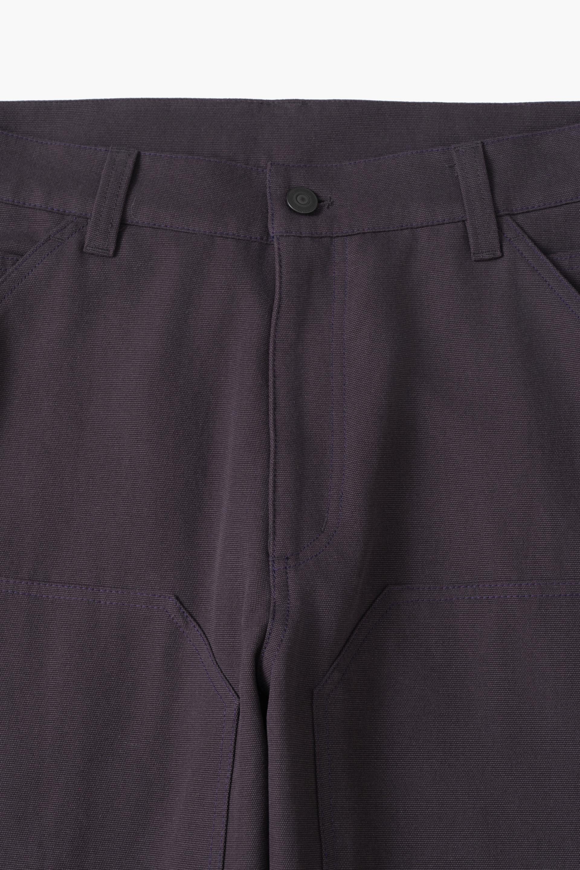[KANGJUNGSEOK] DOUBLE KNEE PANTS Deep dark purple