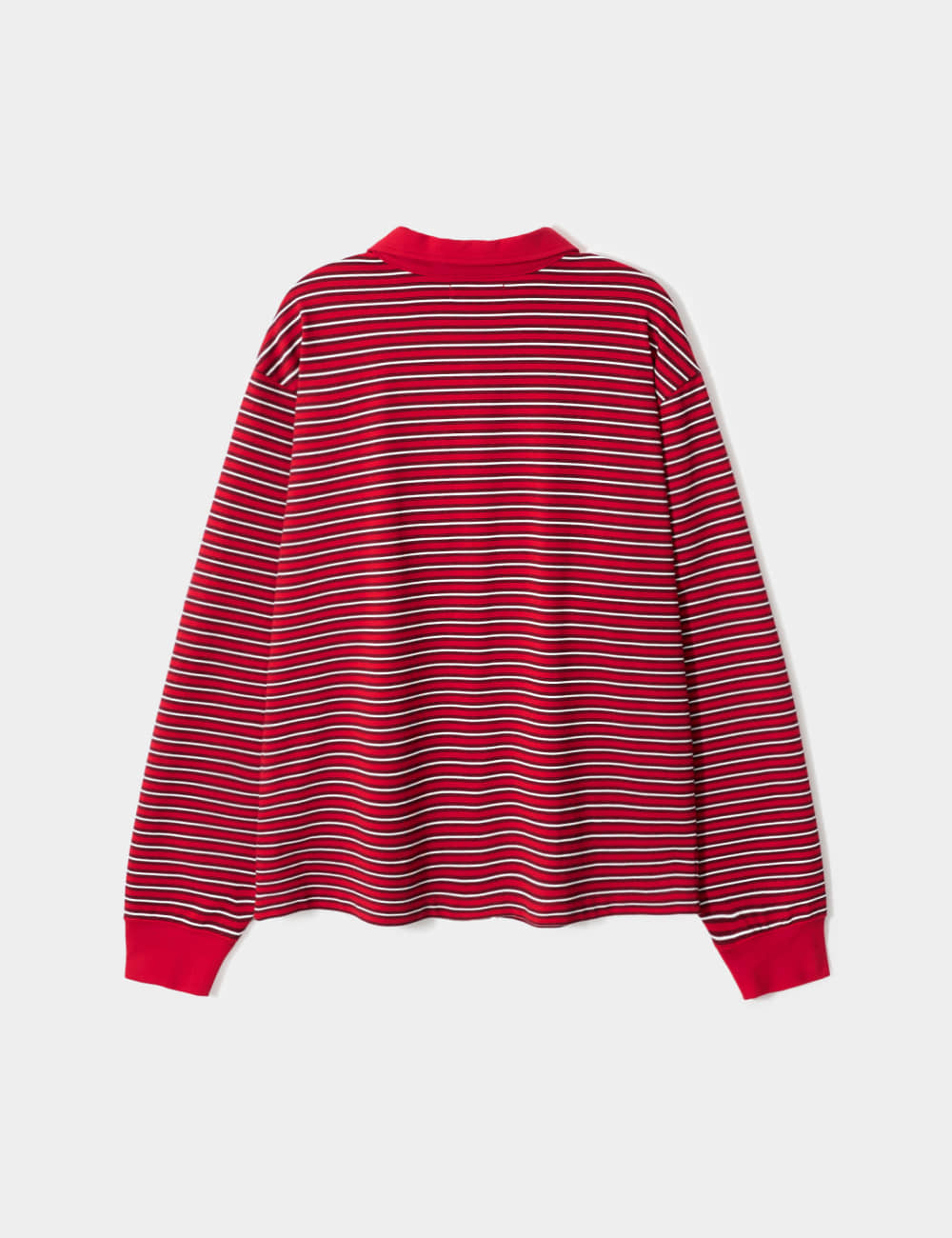 [GEN:RE] Any Way Pique Shirt Red