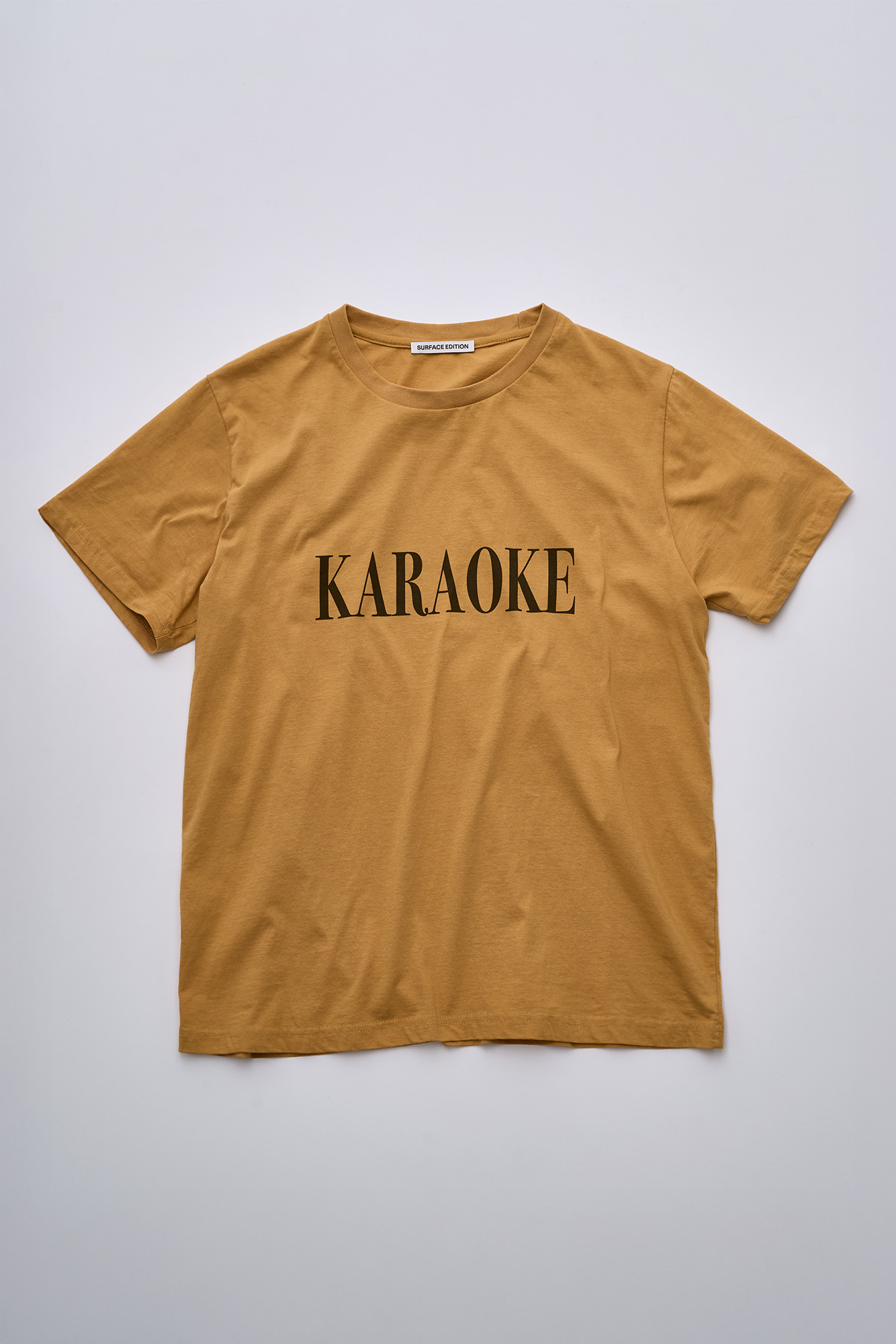 [SURFACE EDITION] KARAOKE T-SHIRT YELLOW