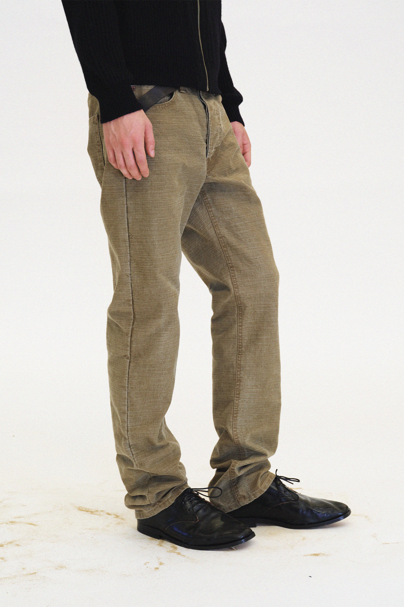 [SURFACE EDITION] HARD SLUB STRAIGHT PANTS BEIGE