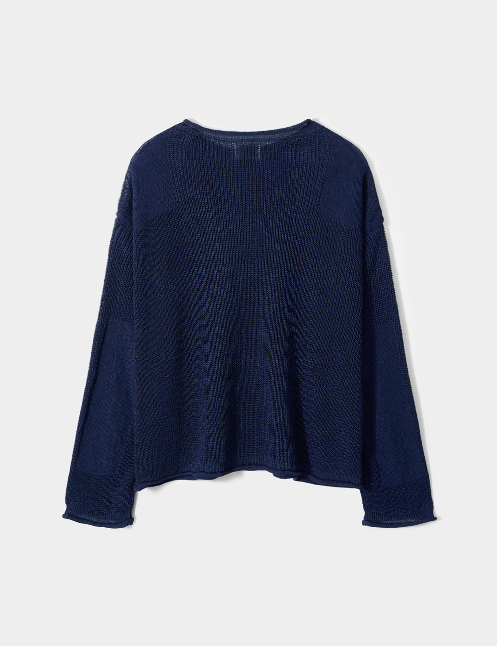 [GEN:RE] Canopy Mesh Knit Navy