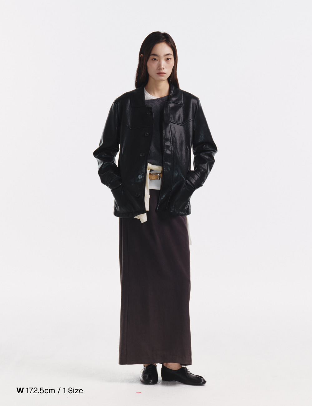 [GEN:RE] Mirage Faux Leather Jacket