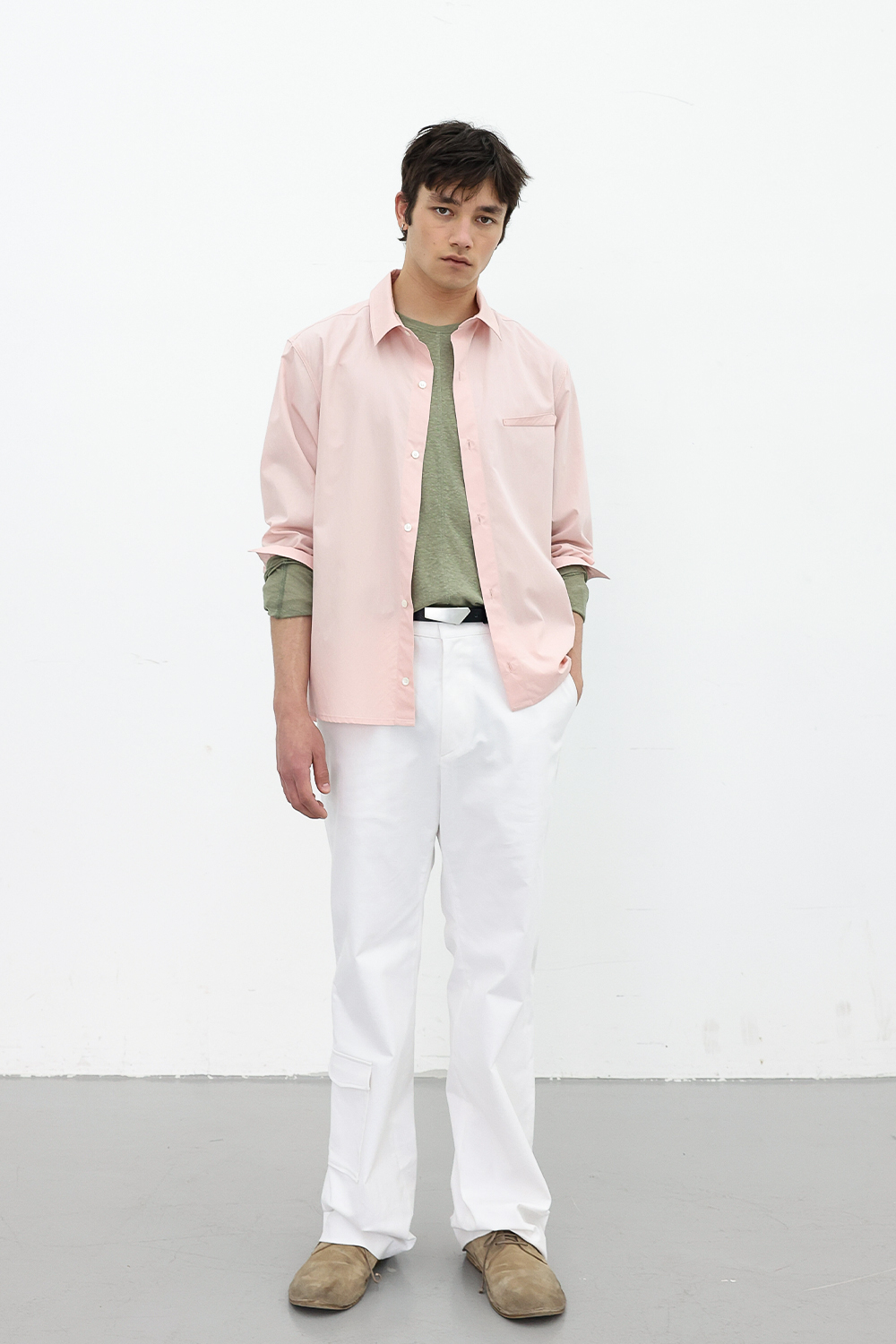 [ANYTIME LOREAK] FREESIA BLOOM SHIRT - PINK