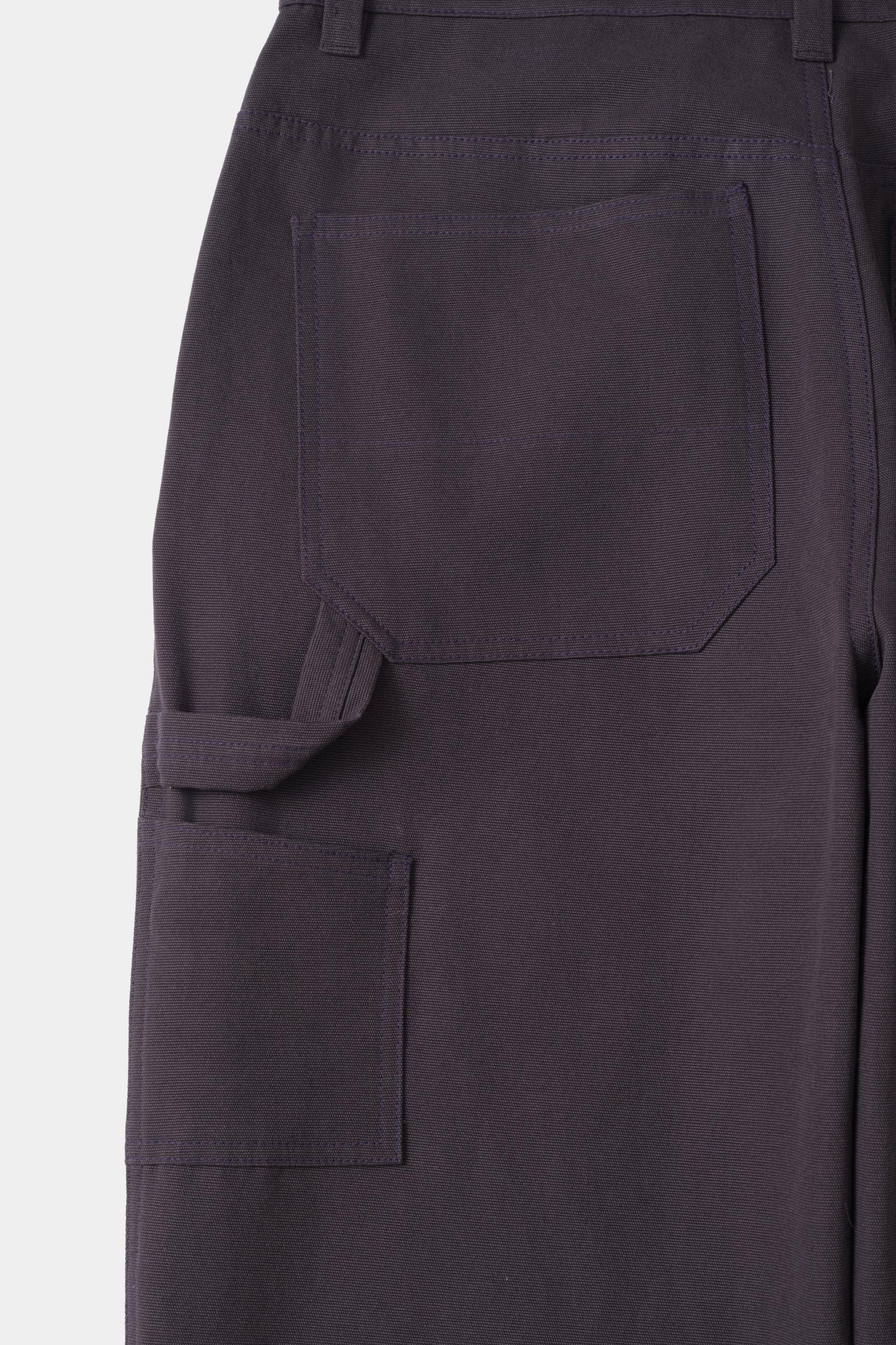 [KANGJUNGSEOK] DOUBLE KNEE PANTS Deep dark purple