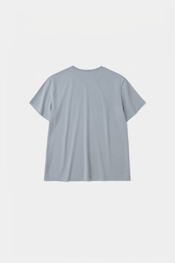 [KANGJUNGSEOK] PERMANENT FOR EVERYONE T-SHIRTS LIGHT BLUE
