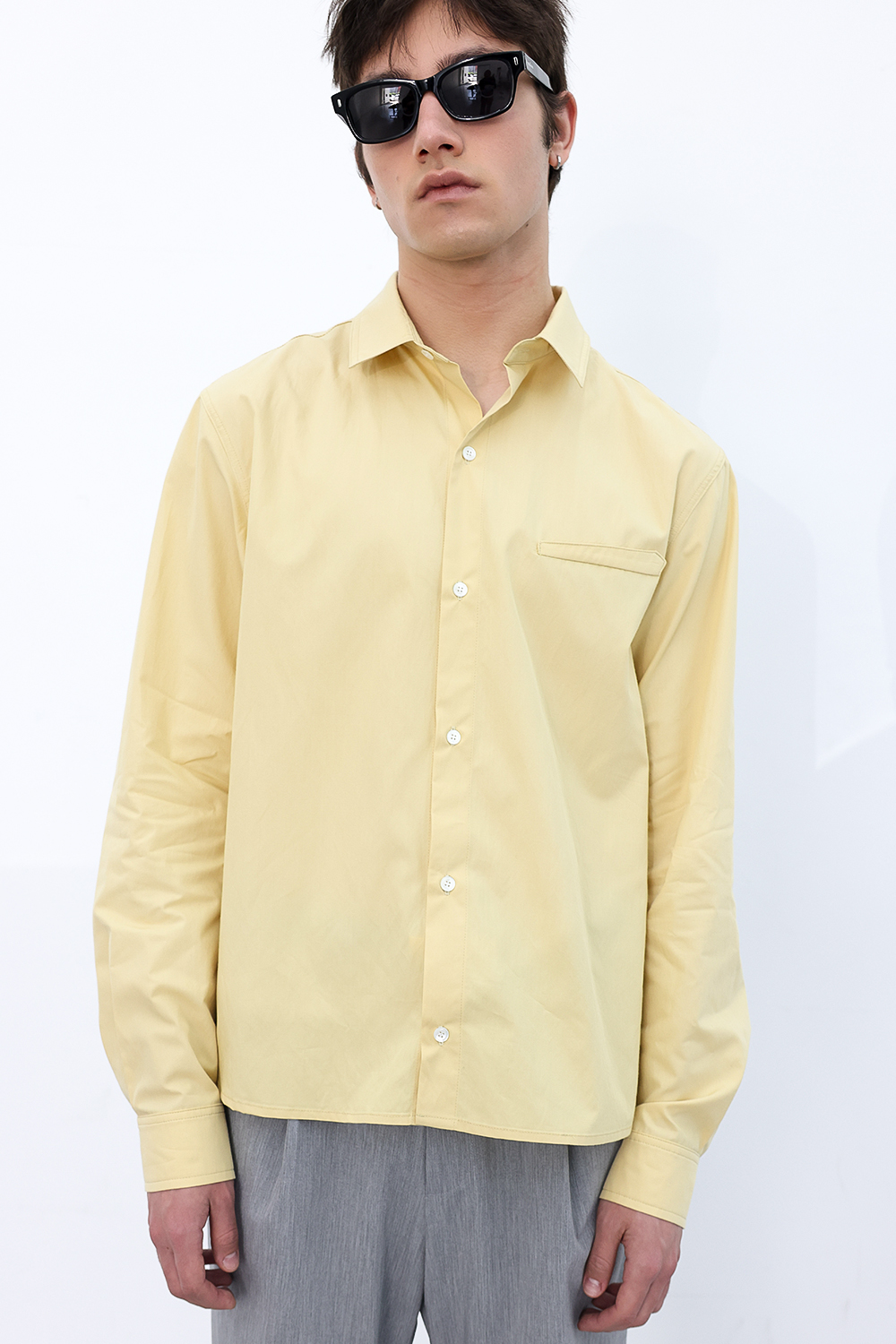 [ANYTIME LOREAK] FREESIA BLOOM SHIRT - YELLOW