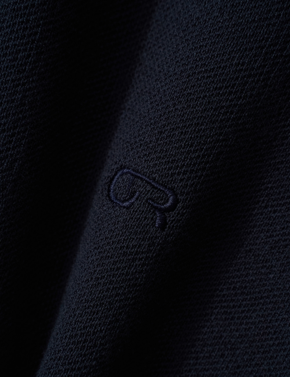 [GEN:RE] Your Way Slit Half Knit Navy