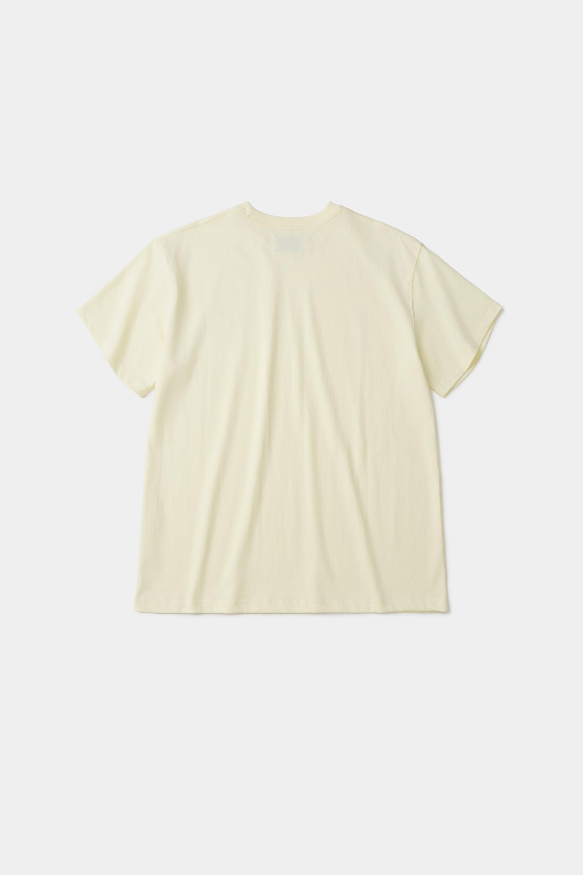 [103MONSIEUR] Balance T-shirts Yellow