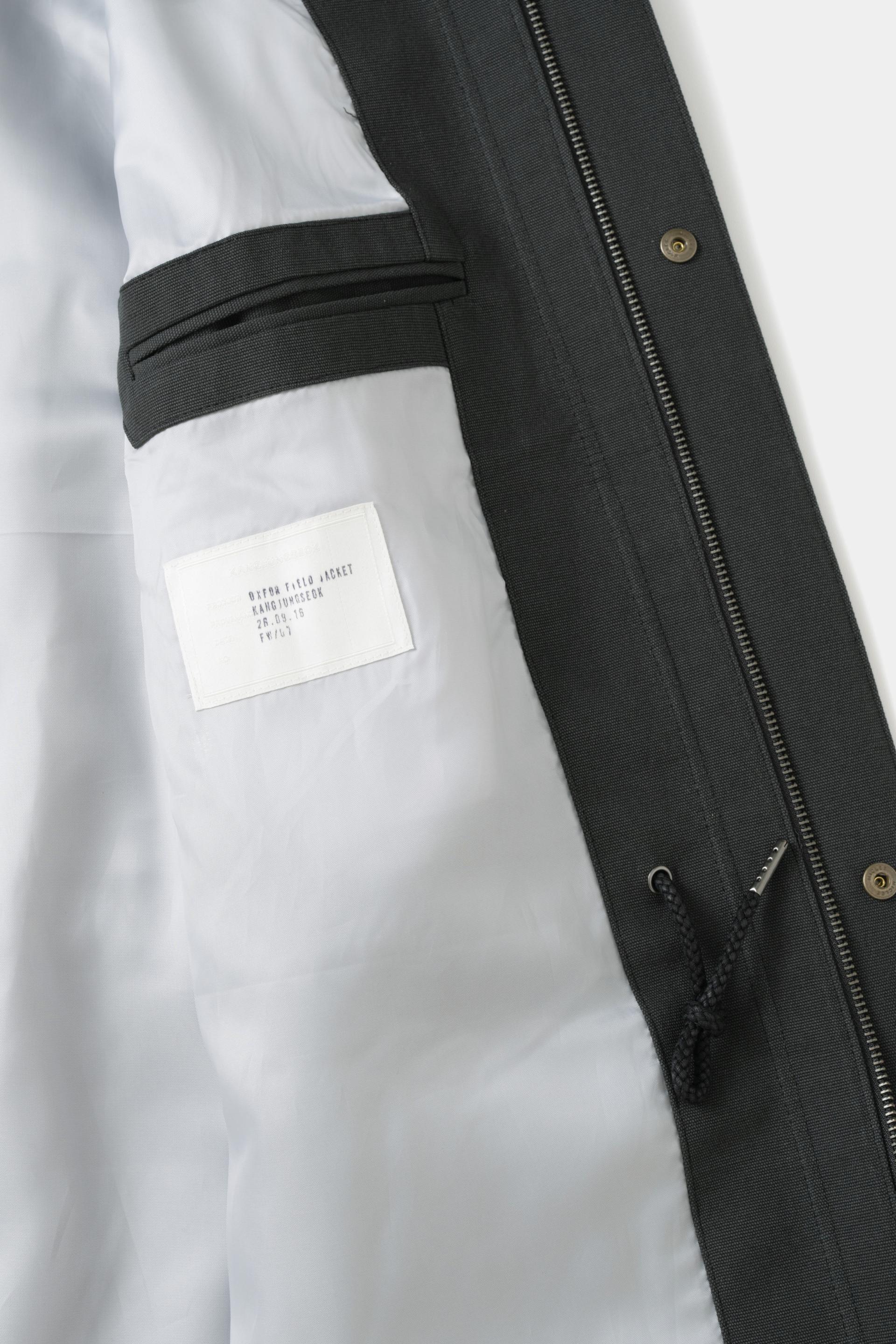 [KANGJUNGSEOK] SAFARI JACKET Navy 복제