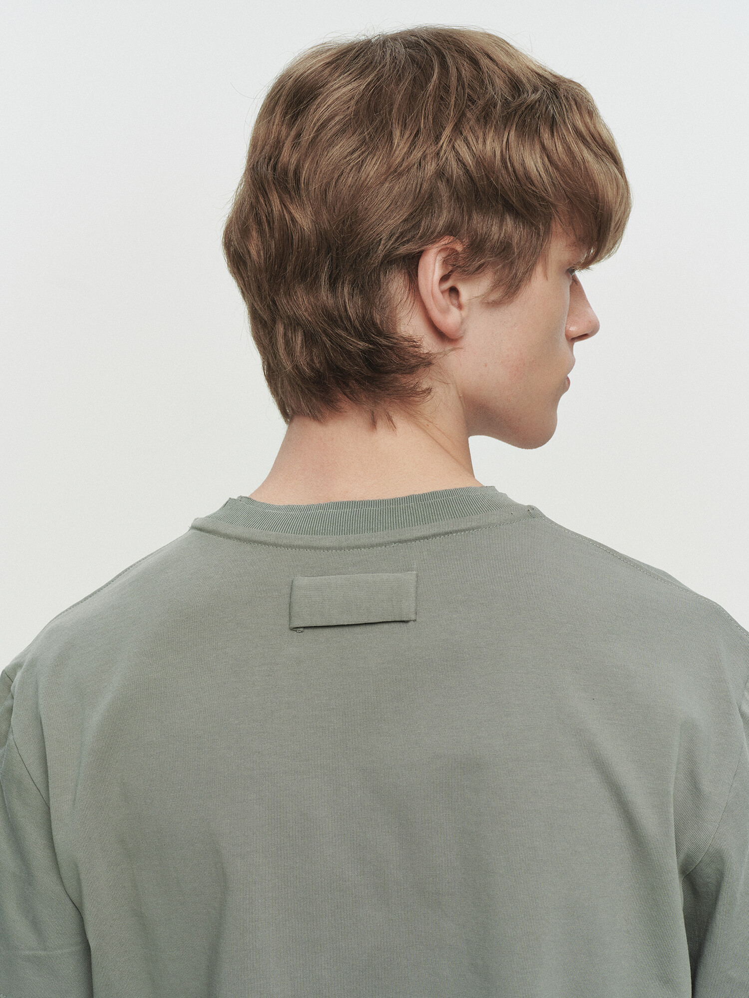 [HEUTE] CORE LAYER WAFFLE TEE (LIGHT KHAKI)