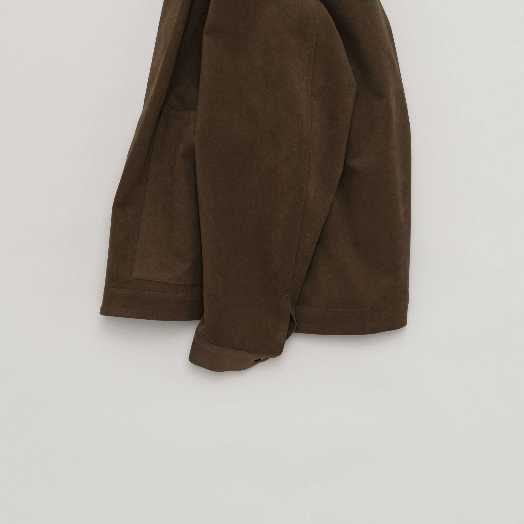 [STILL BY HAND] BL07263OS - BLOUSON BROWN 작업중