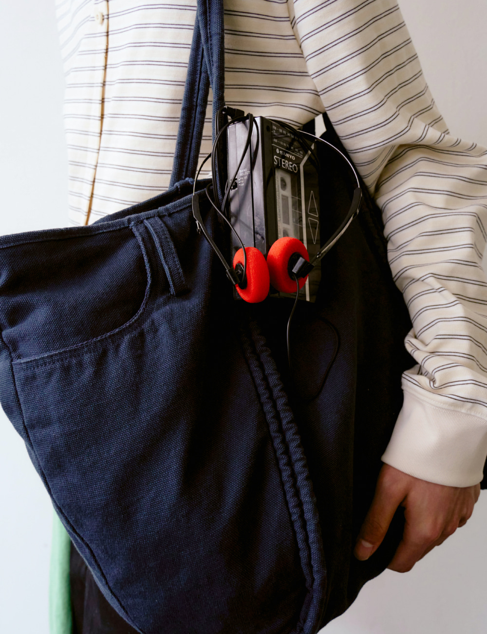 [GEN:RE] Archive Trouser Bag Navy
