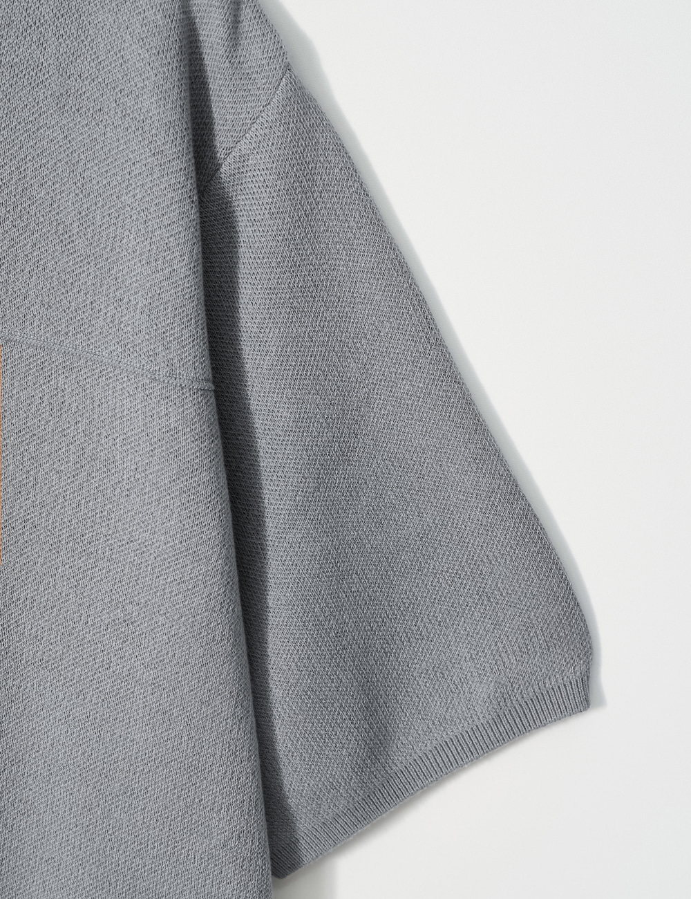 [GEN:RE] Your Way Slit Half Knit Gray