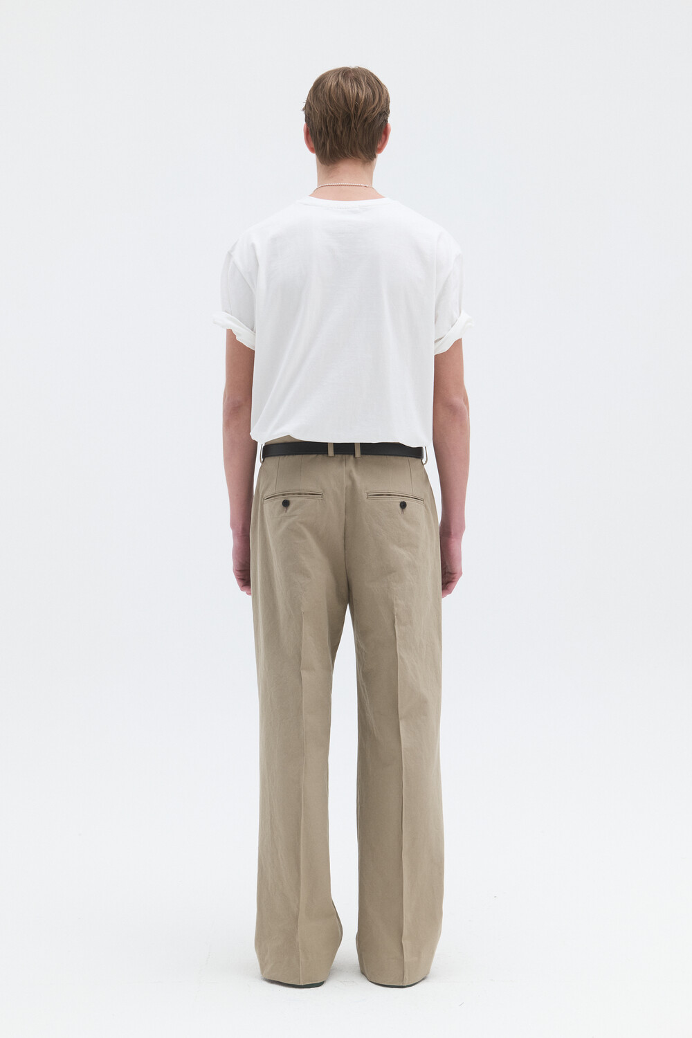 [WINDER] CF COTTON T-SHIRTS - NATURAL WHITE