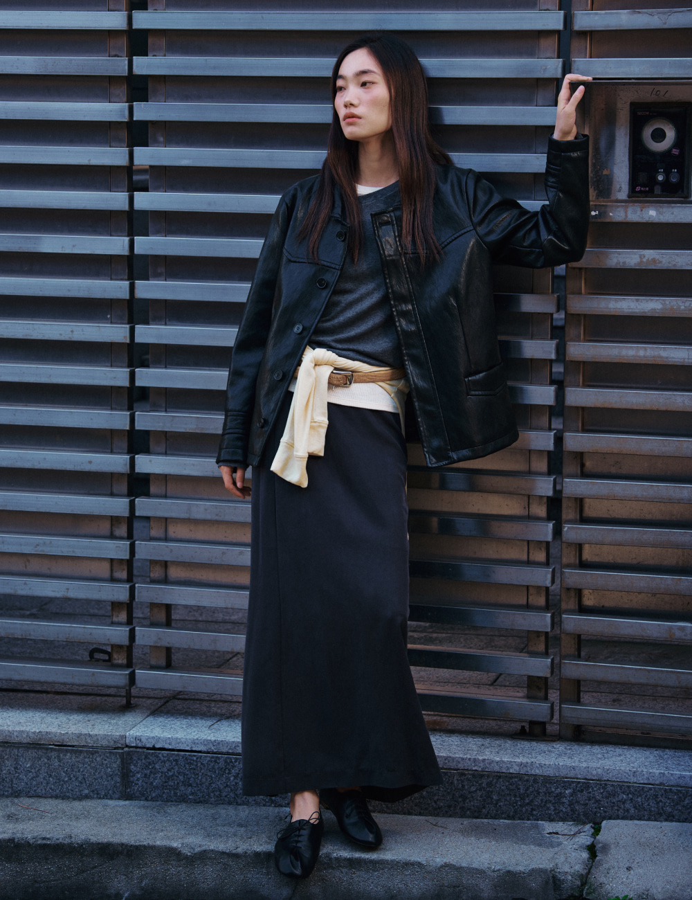 [GEN:RE] Mirage Faux Leather Jacket