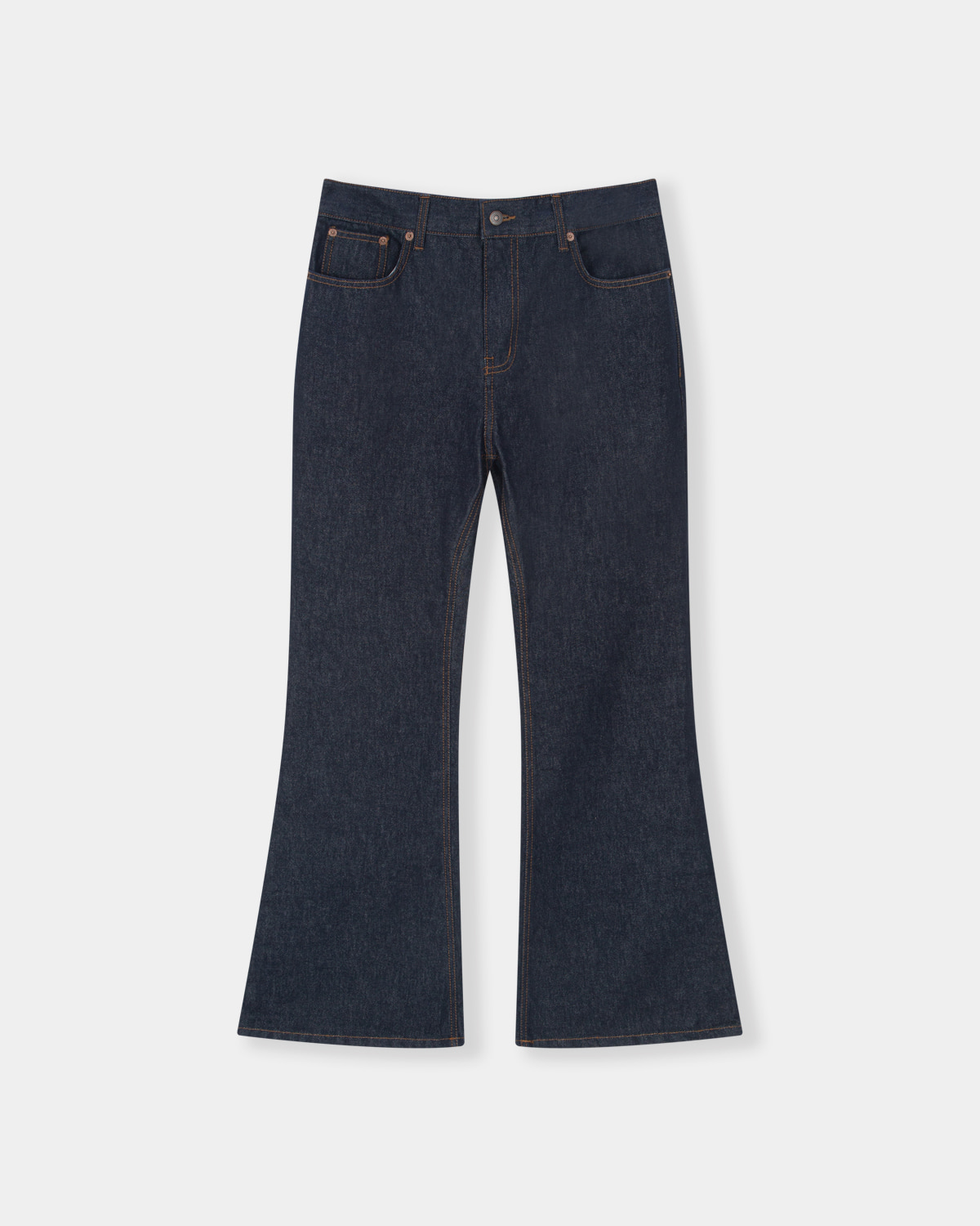 [kineto] Classic Selvedge Flare Denim Pants_Indigo Blue