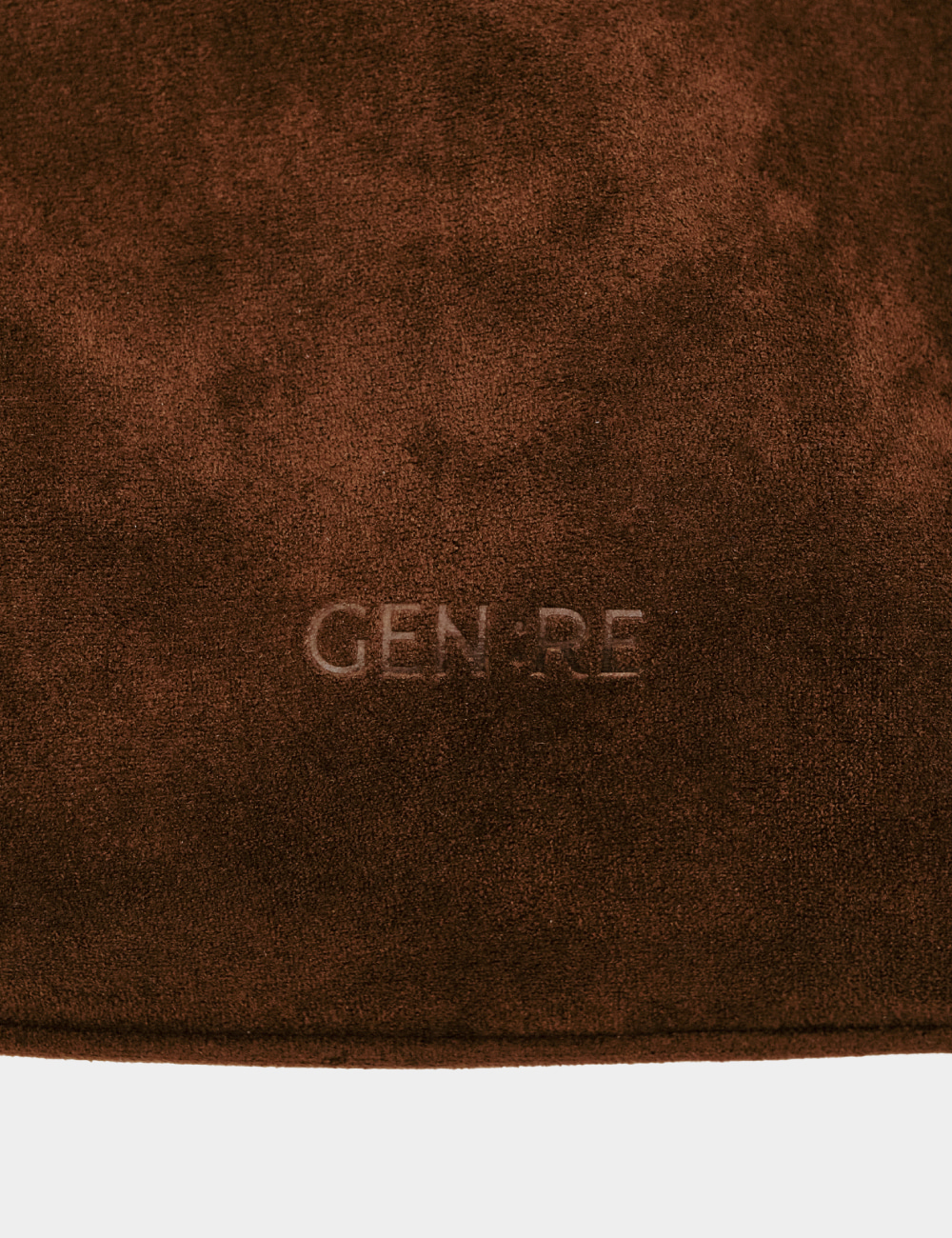 [GEN:RE] Archive Trouser Leather Bag Brown