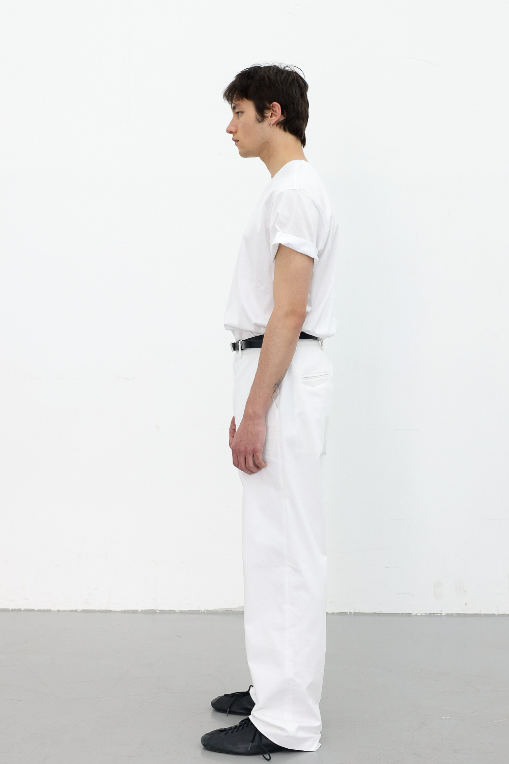 [ANYTIME LOREAK] POPPY WIDE COTTON PANTS - WHITE