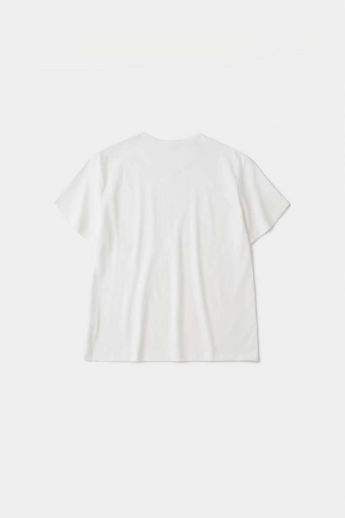 [KANGJUNGSEOK] PERMANENT FOR EVERYONE T-SHIRTS IVORY