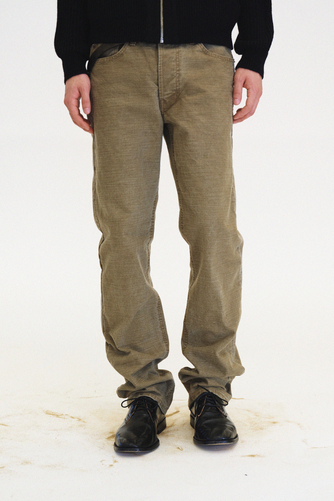 [SURFACE EDITION] HARD SLUB STRAIGHT PANTS BEIGE