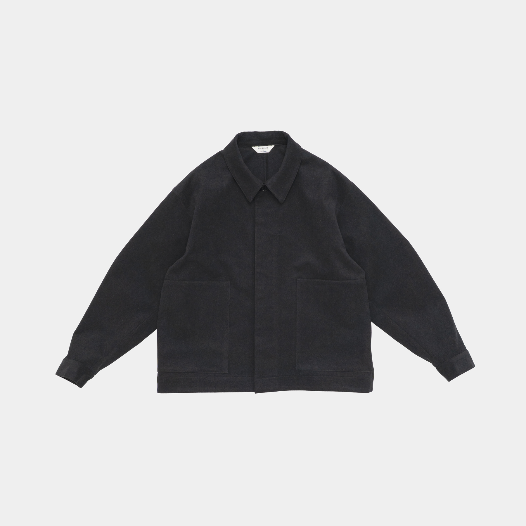 [STILL BY HAND] BL07263OS - BLOUSON INK BLACK 작업중