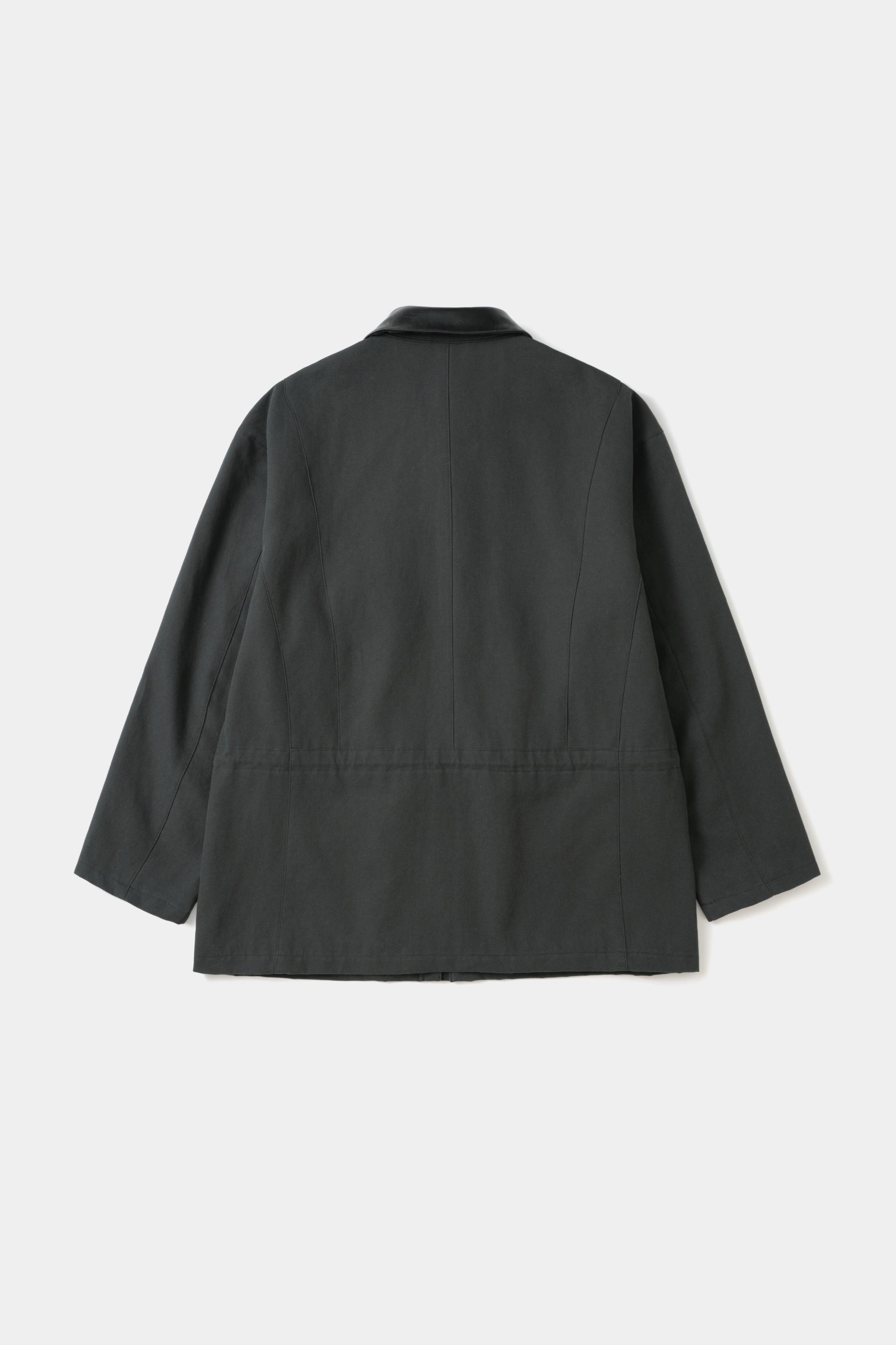 [KANGJUNGSEOK] SAFARI JACKET Navy 복제