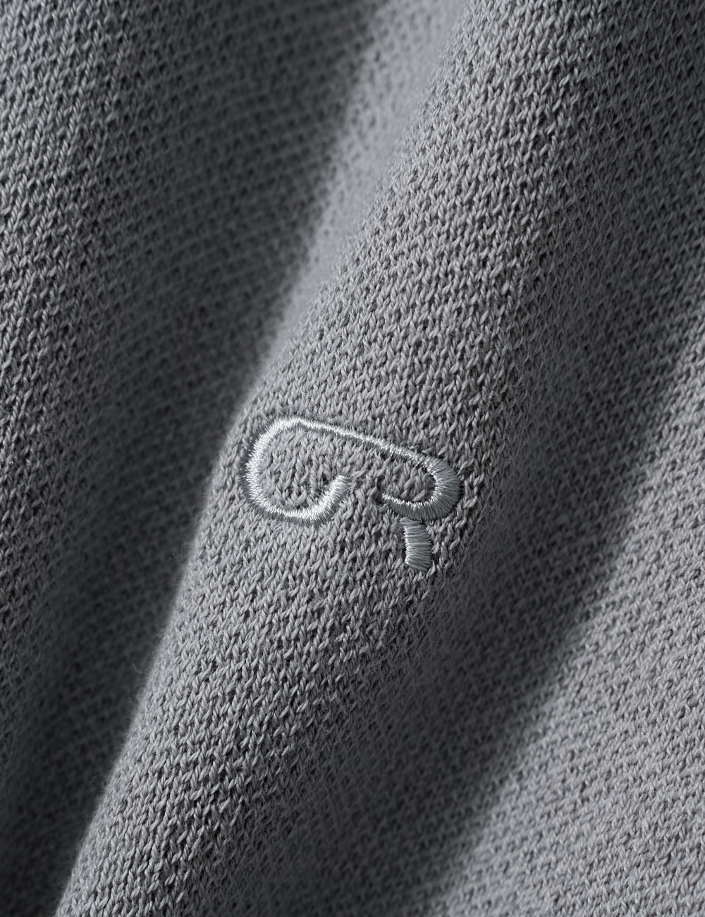 [GEN:RE] Your Way Slit Half Knit Gray