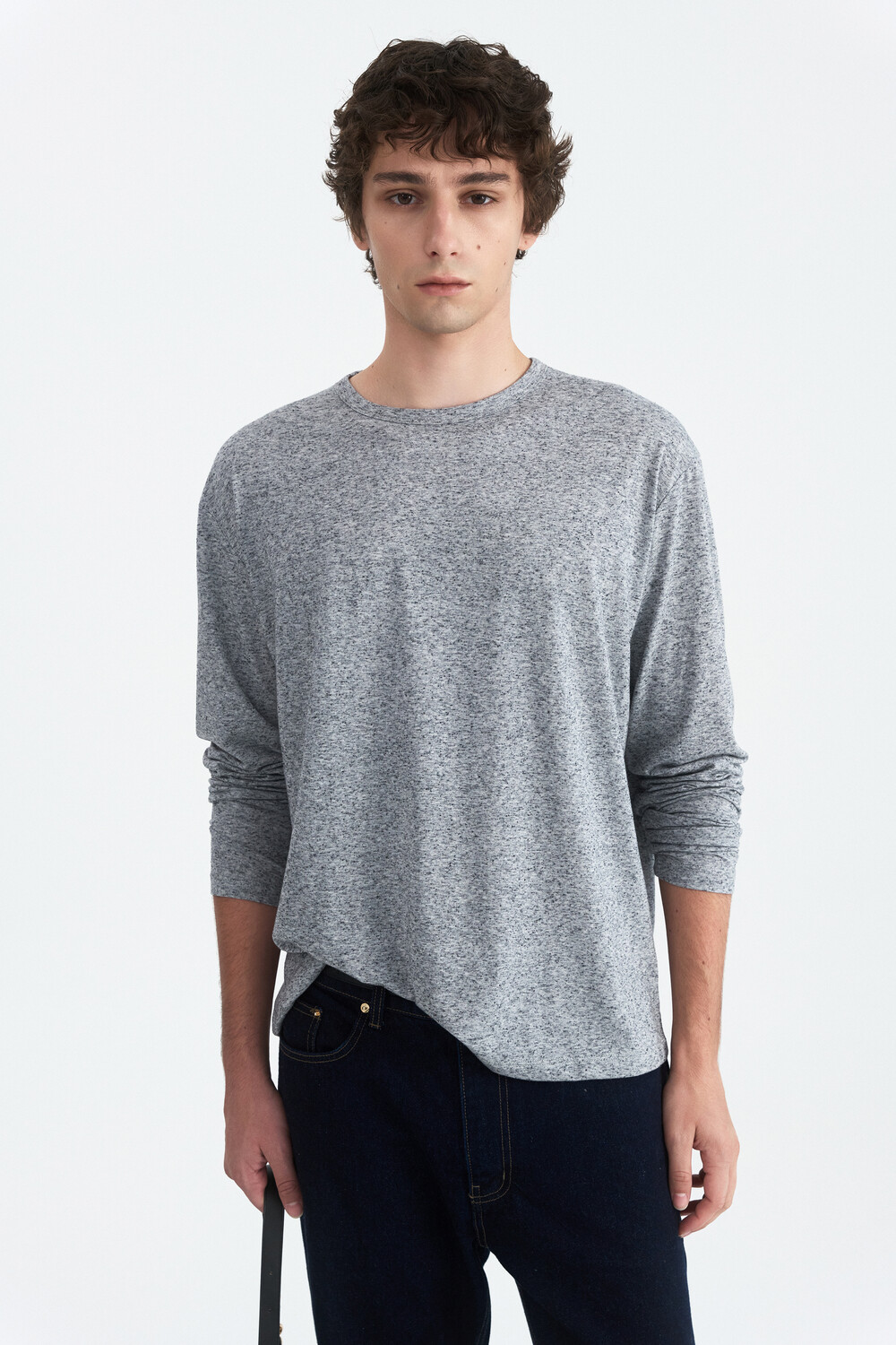 [WINDER] NEPP OREO JERSEY TOP - DARK GREY