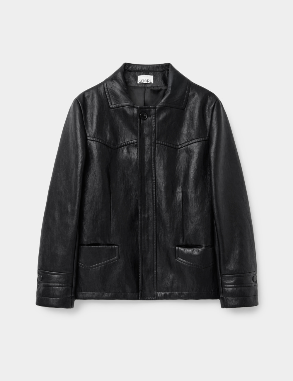 [GEN:RE] Mirage Faux Leather Jacket