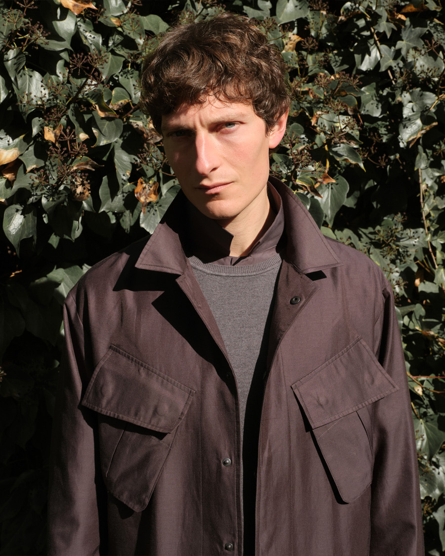 [KANGJUNGSEOK] FATIGUE JACKET BROWN